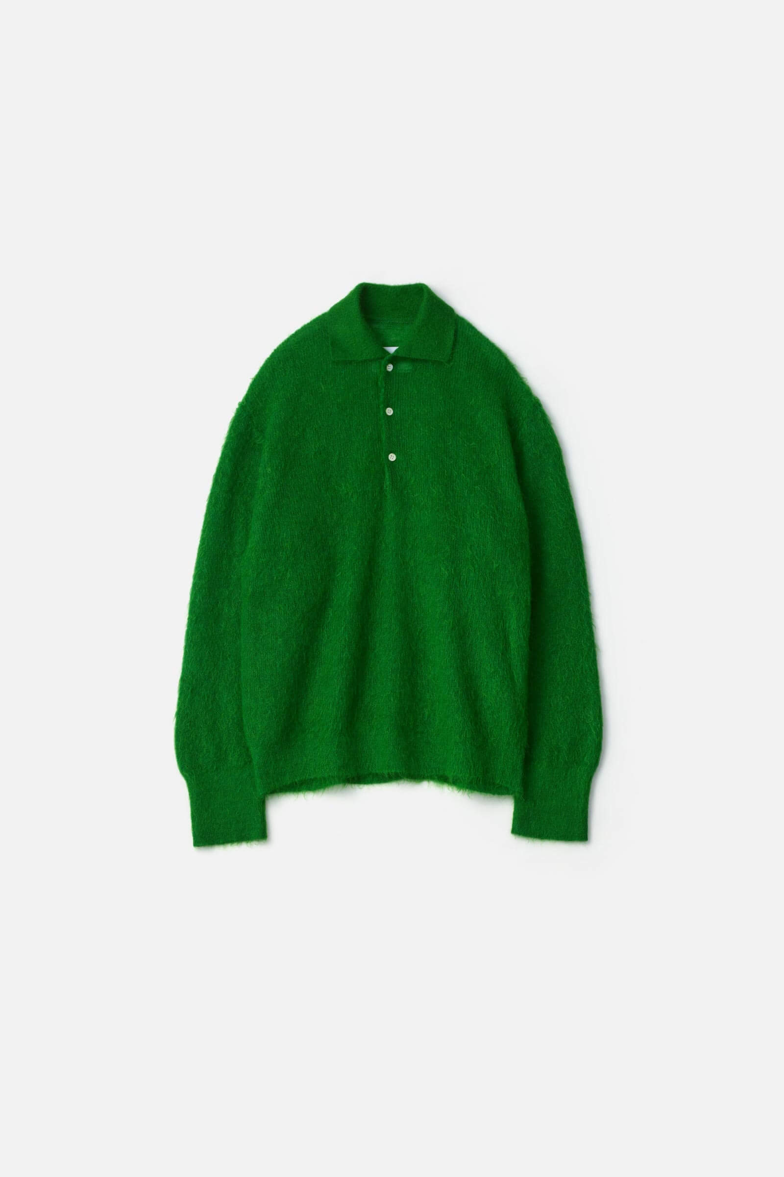 SUPER KID MOHAIR KNIT POLO LS – ssstein