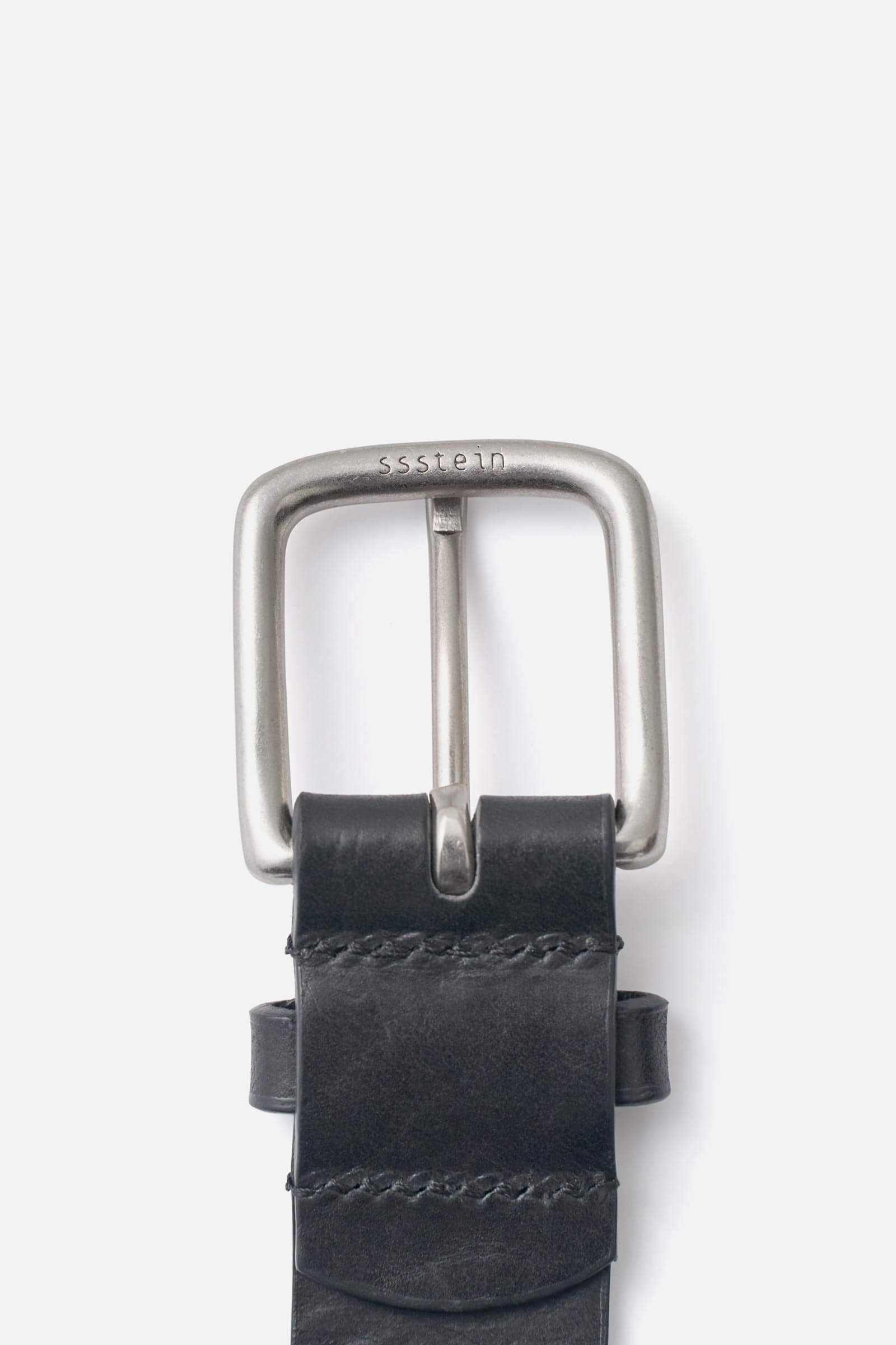 小物 Stein Leather Belt(PINNED BUCKLE) CLASSIC LEATHER BELT (PINNED BUCKLE) – ssstein